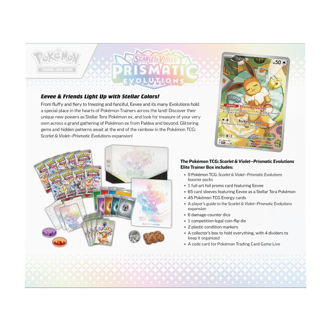 Prismatic Evolutions: Elite Trainer Box - Image 4